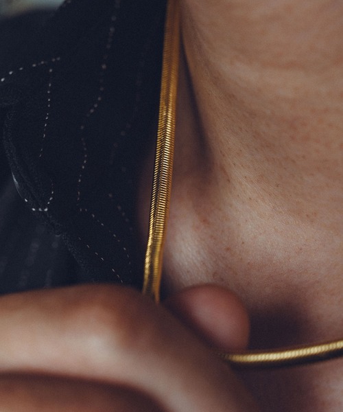 Subciety（サブサエティ）の「Snake chain necklace（ネックレス・メンズ・シルバー/ゴールド・FREE）」の11枚目の写真