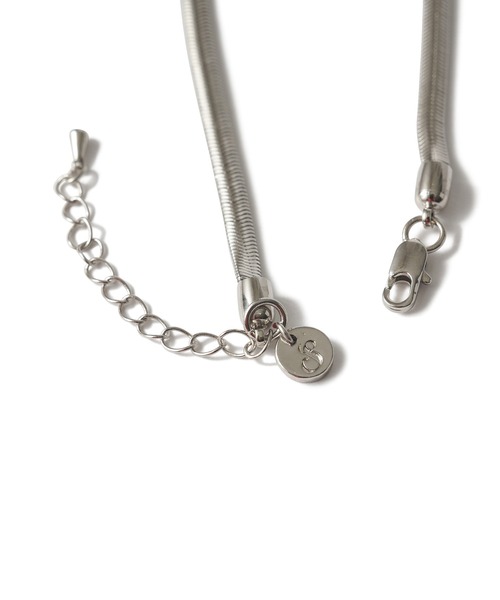 Subciety（サブサエティ）の「Snake chain necklace（ネックレス・メンズ・シルバー/ゴールド・FREE）」の7枚目の写真