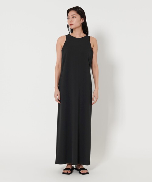 MARW UNITED ARROWS(マルゥ ユナイテッドアローズ)の「<MARW UNITED ARROWS>アメリカンスリーブ ワンピース(ワンピース・レディース・ブラック/ダークグレー・34/36/38)」の7枚目の写真