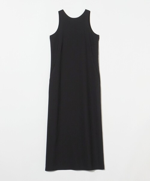MARW マルゥ　UNITED ARROWS ワンピース　36 黒 MARW UNITED ARROWS＞ロング ニット ワンピース（ワンピース