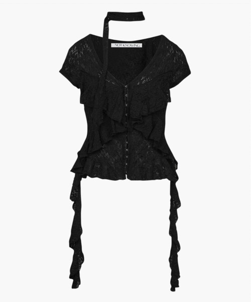 シャツ/ブラウス(半袖/袖なし) LITER chou fril blouse lstp204-341.jpg