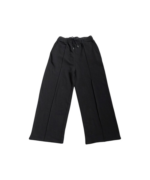 antiqua(アンティカ)の「ワイドスウェットパンツ(スウェットパンツ・レディース・ダークグレー/ブラック/杢グレー・MEDIUM/LARGE)」の6枚目の写真