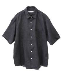 MASTER FRAME（マスターフレーム ）の「【MASTER FRAME/マスターフレーム】 リネンキャンバス半袖シャツ（シャツ/ブラウス）」