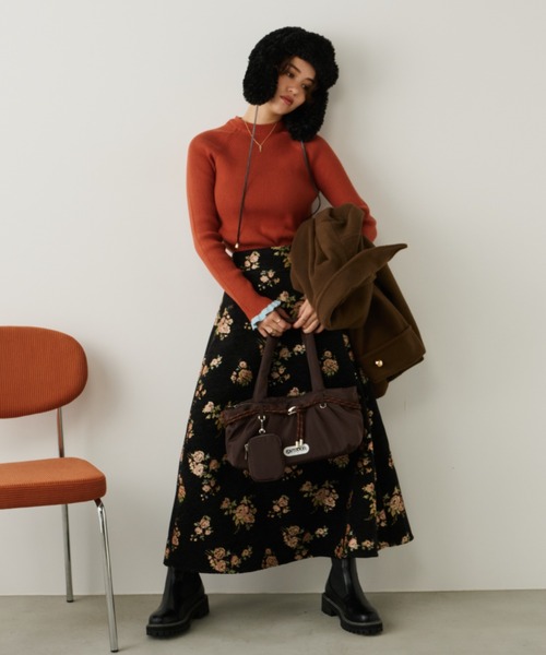 Unitage(ユニテージ)の「【OUTDOOR PRODUCTS】 Charm Set Wide Tote(トートバッグ・レディース・ブラウン/ピンク・FREE)」の7枚目の写真