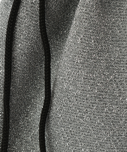 COLDE （コルデ）の「COLDE/コルデ ラメ巾着トートBAG（ショルダーバッグ・レディース・シルバー/ブラック・FREE）」の12枚目の写真