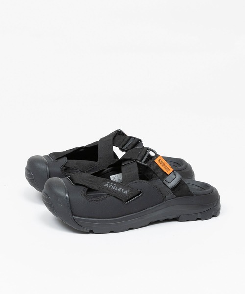 UNIVERSAL OVERALL(ユニバーサルオーバーオール)の「【WEB限定】【ATHLETAコラボ】UNIVERSAL OVERALL / “UO31” サンダル(サンダル・メンズ・ブラック・5/6/7/8/9)」の1枚目の写真