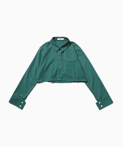 ROOPTOKYO（ループトウキョウ）の「Short Shirt / ショート丈シャツ クロップド丈（シャツ/ブラウス・レディース・ベージュ系その他/ベージュ・L）」の6枚目の写真