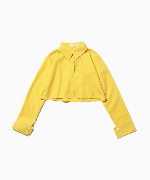 ROOPTOKYO（ループトウキョウ）の「Short Shirt / ショート丈シャツ クロップド丈（シャツ/ブラウス・レディース・ベージュ系その他/ベージュ・L）」の7枚目の写真