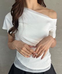 【美品】FUMIKA_UCHIDA 定番タンクトップ ワンショルダー ホワイト TOPICS | BIOTOP – ビオトープ –