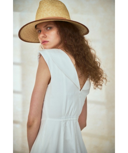 Gina Long Dress フロントツイストドレス（ワンピース