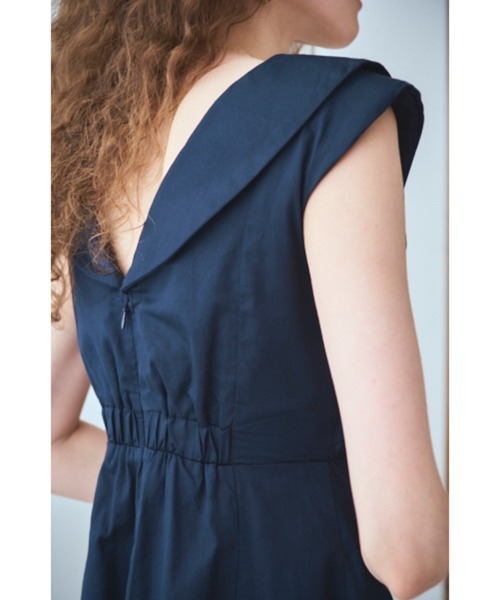 エステラケー　Gina Long Dress ネイビー Gina Long Dress -NVY- – Estella.K