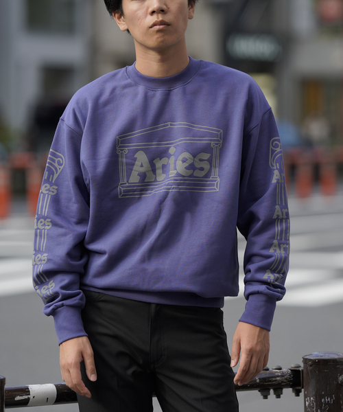 ARIES(アリーズ)の「【ARIES / アリーズ】REFLECTIVE COLUMN SWEATSHIRT(スウェット・メンズ・ネイビー・LARGE/MEDIUM/SMALL)」の22枚目の写真