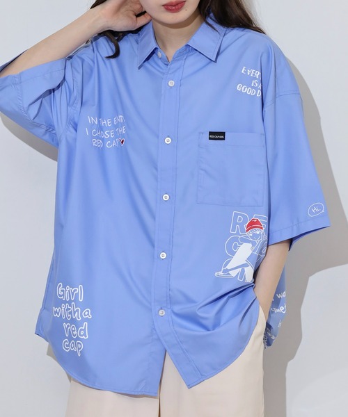 セール】RED CAP GIRL RCGブロード総柄半袖シャツ（シャツ