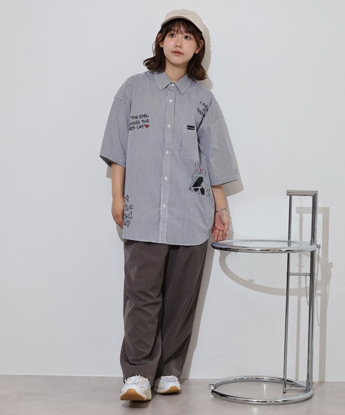 ★9090 girlガール★半袖シャツ2025.6月購入新品未開封 9090 × over print School Girl Tee – YZ