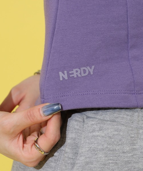 NERDY（ノルディ）の「ミニフーディ（パーカー・メンズ・グレー/パープル/ブラック・S/SS/M）」の20枚目の写真