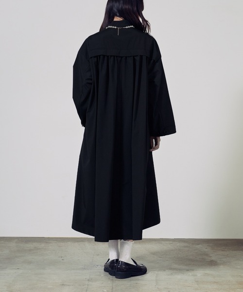 c/est(シーエ)の「c/est/シーエ TINY ロングコート 秋物 秋服 2026年秋冬 冬服(ダウンジャケット/コート・レディース・ブラック・FREE)」の9枚目の写真