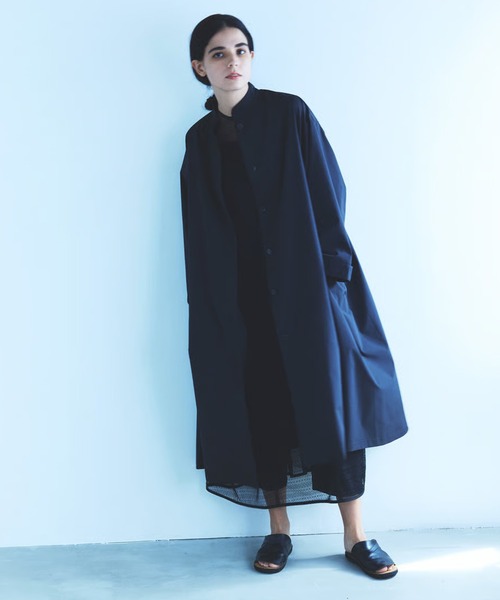 c/est(シーエ)の「c/est/シーエ TINY ロングコート 秋物 秋服 2026年秋冬 冬服(ダウンジャケット/コート・レディース・ブラック・FREE)」の19枚目の写真