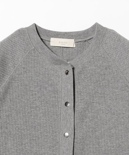 B:MING by BEAMS(ビーミングバイビームス)の「【セットアイテム】カーディガン × ワンピース セットアップ(ワンピース・レディース・ナチュラル/オリーブ/ライトグレー・ONE SIZE)」の8枚目の写真
