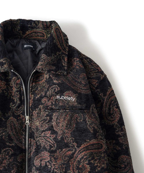 Subciety（サブサエティ）の「Chenille sports jkt（その他アウター・メンズ・ネイビー/ブラック・X-LARGE/LARGE/MEDIUM/SMALL）」の18枚目の写真