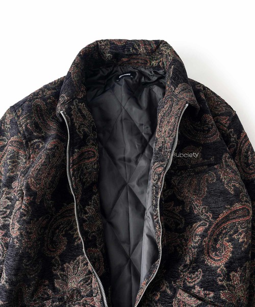 Subciety（サブサエティ）の「Chenille sports jkt（その他アウター・メンズ・ネイビー/ブラック・X-LARGE/LARGE/MEDIUM/SMALL）」の11枚目の写真