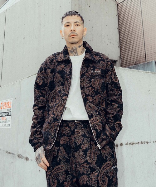 Subciety（サブサエティ）の「Chenille sports jkt（その他アウター・メンズ・ネイビー/ブラック・X-LARGE/LARGE/MEDIUM/SMALL）」の14枚目の写真