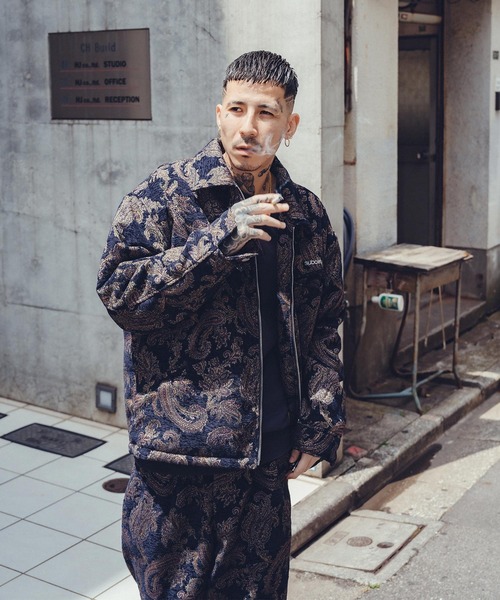 Subciety（サブサエティ）の「Chenille sports jkt（その他アウター・メンズ・ネイビー/ブラック・X-LARGE/LARGE/MEDIUM/SMALL）」の8枚目の写真