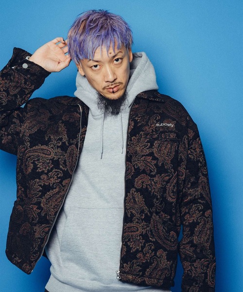 Subciety（サブサエティ）の「Chenille sports jkt（その他アウター・メンズ・ネイビー/ブラック・X-LARGE/LARGE/MEDIUM/SMALL）」の19枚目の写真