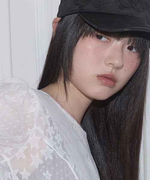 FANCY CLUB（ファンシークラブ）の「FANCY CLUB/ファンシークラブ Wave Puff Lace Tee Tシャツ（Tシャツ/カットソー・レディース・ホワイト/ブラック・ONE SIZE）」の16枚目の写真