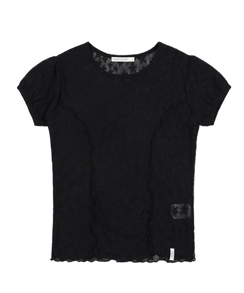 [FANCY CLUB] WAVE PUFF LACE TEE /追跡付 FANCY CLUB】Wave Puff Lace Tee | OUR BRAND,FANCY CLUB