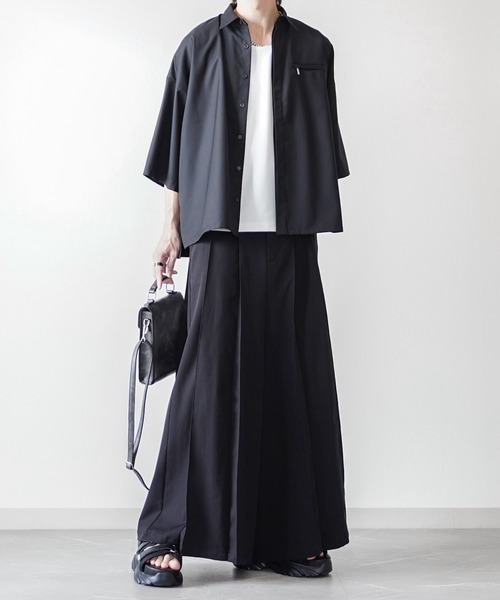 ELLUV/エルヴ】クリアジョーゼット ショート丈タンクトップ（タンク