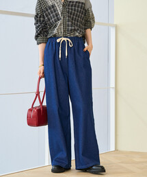 パンツ（ブルー・ネイビー/青色系・リボン）ファッション通販 - ZOZOTOWN