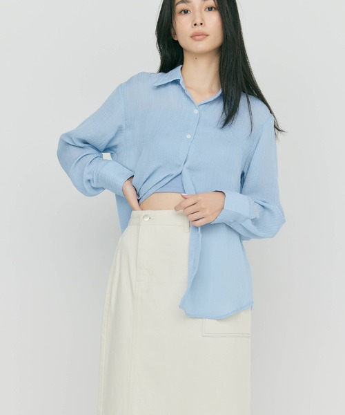 スカート LIGHT DENIM SKIRT Alaysha Cargo Skirt | GUESS Factory
