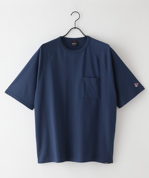 SAVIER(サビアー)の「【SAVIER/サビアー】×【ZERO STAIN/ゼロステイン】コラボ ラグランスリーブ ポケット付 Tシャツ(Tシャツ/カットソー・メンズ・ホワイト/ブラック/ネイビー/アイボリー・MEDIUM/LARGE)」の18枚目の写真
