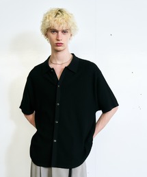 HARE | パールボタンニットシャツ(HARE)(シャツ/ブラウス)