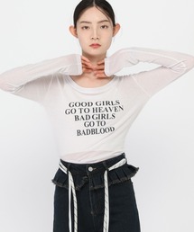 3.3 Field Trip  | ★K-POPアイドル着用 3.3 Field Trip／ロゴスリムロングスリーブ(Tシャツ/カットソー)