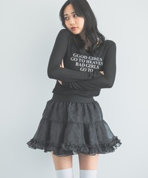 3.3 Field Trip  | ★K-POPアイドル着用 3.3 Field Trip／ロゴスリムロングスリーブ(Tシャツ/カットソー)