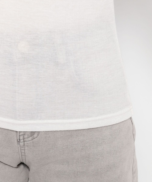 3.3 Field Trip （3.3フィールドトリップ）の「3.3 Field Trip／ロゴスリムロングスリーブ（Tシャツ/カットソー・レディース・ブラック/オフホワイト/ベージュ/ピンク・FREE）」の10枚目の写真