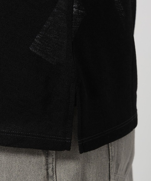 niko and...(ニコアンド)の「シアーフレンチタンクセット(タンクトップ・レディース・オフホワイト/ブラック/イエロー・FREE)」の8枚目の写真