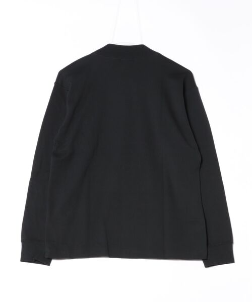 Champion（チャンピオン）の「【Champion】C3-C427/MOCK NECK LS T-SHIRT/モックネック/ロングスリーブTシャツ/チャンピオン（Tシャツ/カットソー・メンズ・ネイビー/オリーブ/ブラック/チャコール/オフホワイト・XL/M/L/S）」の6枚目の写真
