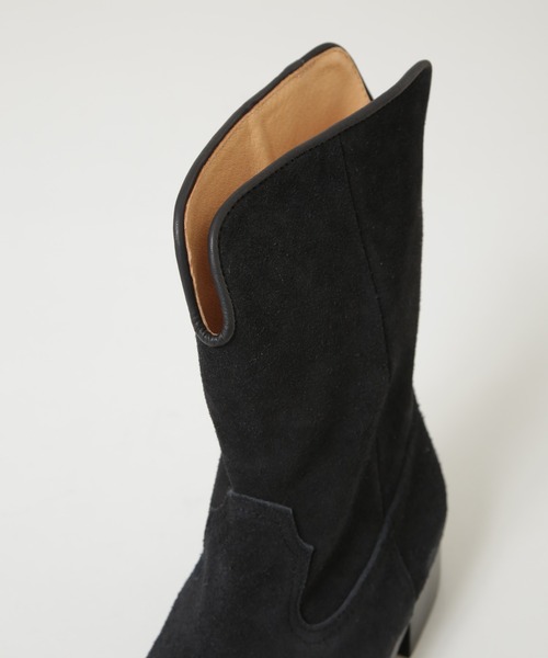 PADRONE（パドローネ）の「PADRONE/別注 WESTERN BOOTS（ブーツ・メンズ・ブラウン/ブラック・40/41/42）」の8枚目の写真