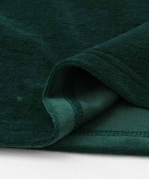 FORK&SPOON(フォークアンドスプーン)の「FORK&SPOON ベロアショートスリーブTシャツ(Tシャツ/カットソー・レディース・グリーン/チャコールグレー/グレー系その他・1)」の22枚目の写真