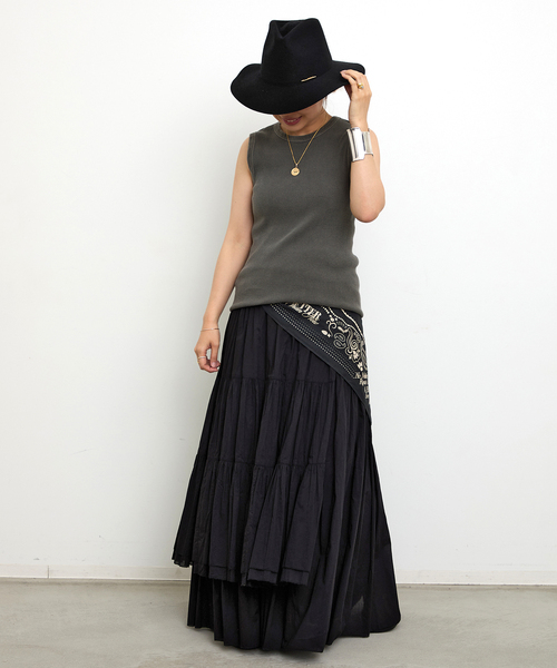 Dramatic Wrap スカート（スカート）｜Deuxieme Classe