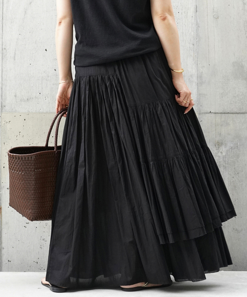 Dramatic Wrap スカート（スカート）｜Deuxieme Classe