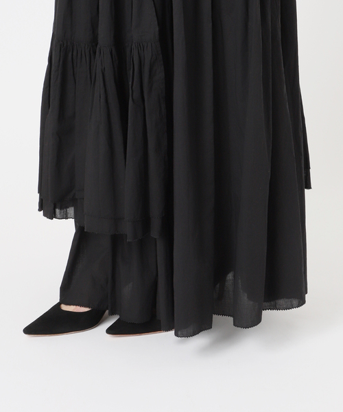 Deuxieme Classe（ドゥーズィエムクラス）の「*Dramatic Wrap スカート（スカート・レディース・ブラック/ブラウン・36/38）」の7枚目の写真