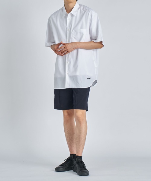 THE TOKYO(ザトウキョウ)の「【THE TOKYO/ザトウキョウ】着た方が涼しい Pintucrease Short Pants(スラックス・メンズ・ブラック/ダークネイビー・44/46/48)」の13枚目の写真