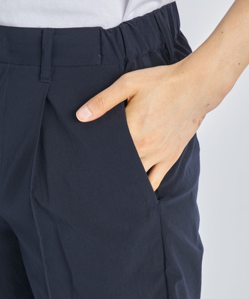 THE TOKYO(ザトウキョウ)の「【THE TOKYO/ザトウキョウ】着た方が涼しい Pintucrease Short Pants(スラックス・メンズ・ブラック/ダークネイビー・44/46/48)」の21枚目の写真
