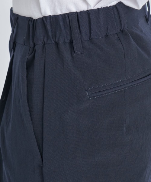 THE TOKYO(ザトウキョウ)の「【THE TOKYO/ザトウキョウ】着た方が涼しい Pintucrease Short Pants(スラックス・メンズ・ブラック/ダークネイビー・44/46/48)」の20枚目の写真