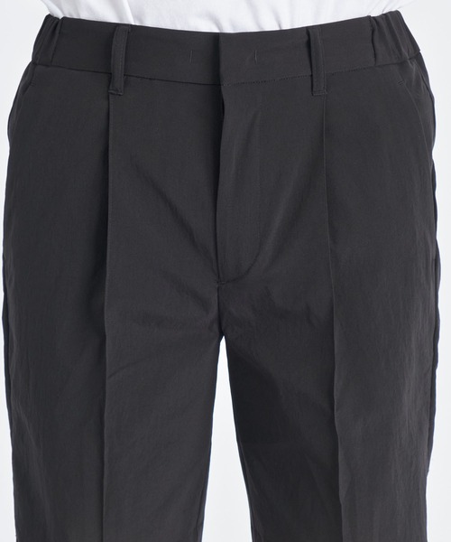 THE TOKYO(ザトウキョウ)の「【THE TOKYO/ザトウキョウ】着た方が涼しい Pintucrease Short Pants(スラックス・メンズ・ブラック/ダークネイビー・44/46/48)」の9枚目の写真