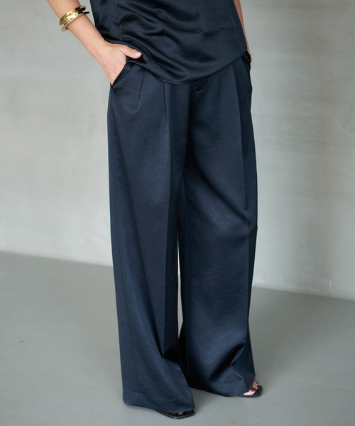 ドゥーズィエムクラス　ミニマルサテン　パンツ 初おろし めちゃくちゃお気に入りパンツ♡ | are you HAPPY???