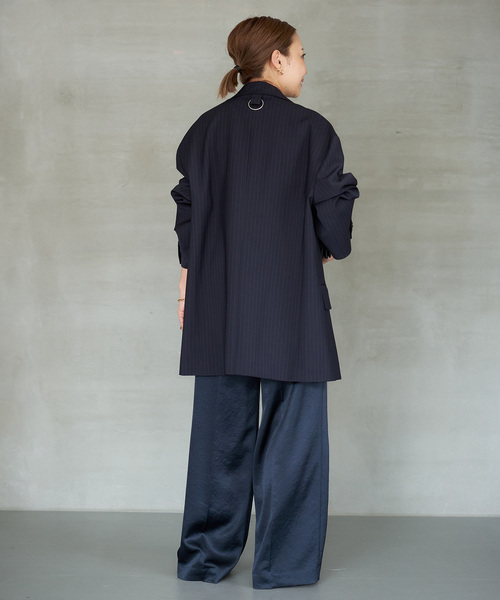 Deuxieme Classe MinimalStainパンツ Deuxieme Classe スラックス パンツ Minimal Satin レディース